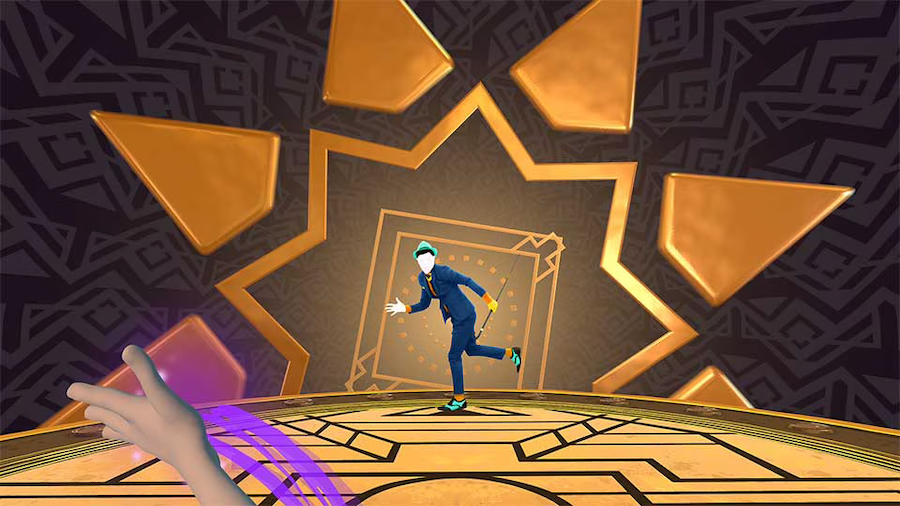 Just Dance VRプレイ画面の画像